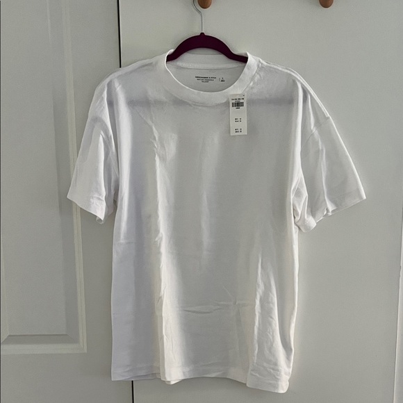 Mens Abercrombie Classic White T-Shirt - Picture 1 of 3